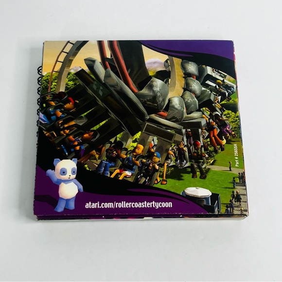 rollercoaster tycoon 3 game disc pc + original without case - Picture 5 of 5